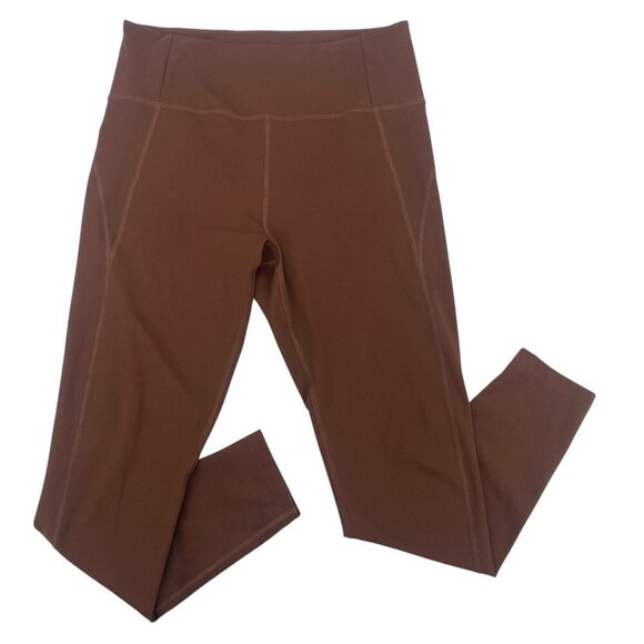 girlfriend collective Size XL Earth Brown High Waist Compressive Leggings - Picture 1 of 10